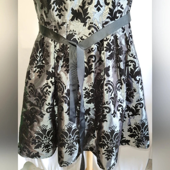 Black Collection Black Velvet  Cocktail Dress Sleeveless Small - Picture 13 of 16